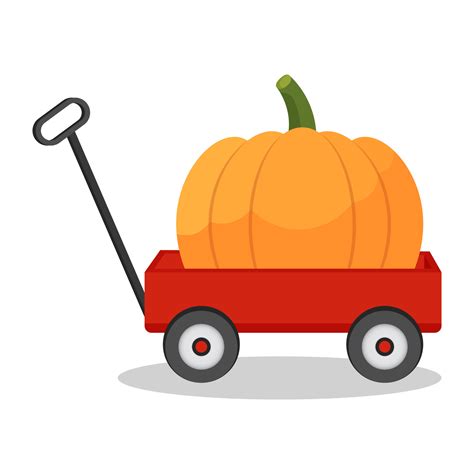 Big pumpkin, vector illustration 23052109 Vector Art at Vecteezy