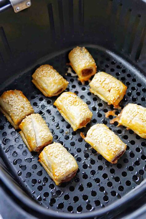 Air Fryer Sausage Rolls | Sweet Caramel Sunday