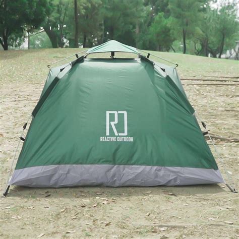 Instant Pop Up Camping Tent Family 2-4 Person Auto Tent Waterproof ...