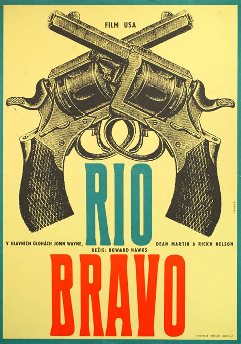 Rio Bravo Original 1967 Czech A3 Movie Poster - Posteritati Movie ...