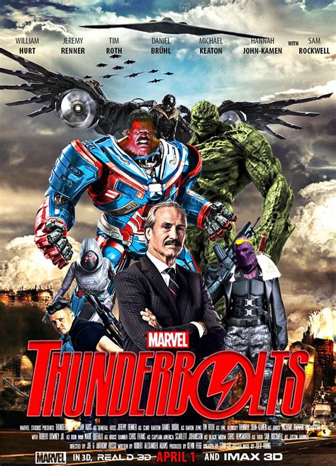 Thunderbolts Movie Poster (Fan-Made) : r/marvelstudios