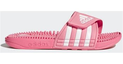 Lyst - Adidas Adissage Slides in Pink