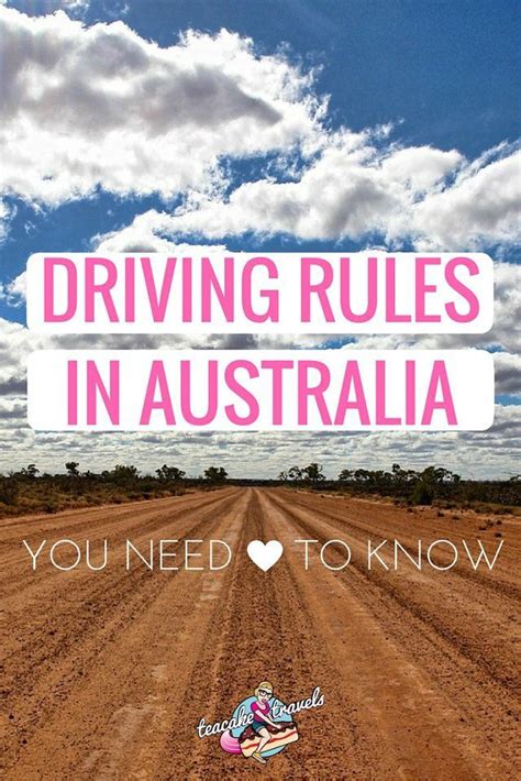 All The Driving Rules In Australia You Need To Know - Teacake Travels | Australia travel ...