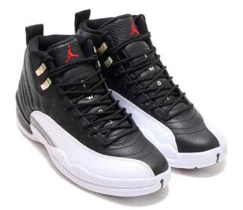 2022 Nike Air Jordan 12 Retro XII PLAYOFFS Black/White CT8013-006 ...