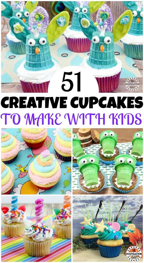 50 Creative Cupcake Ideas To Make With Kids · The Inspiration Edit | Creative cupcakes, Summer ...