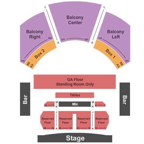 House Of Blues Dallas Seating Chart & Maps - Dallas