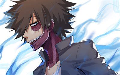 Download wallpapers Boku no Hero Academia, Dabi, League of Villains, art, Japanese manga, anime ...