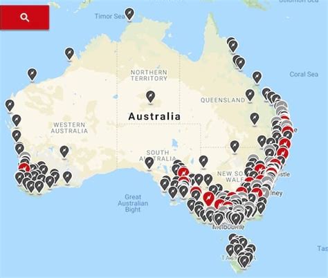 Tesla Charging Locations Map