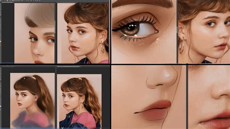 ArtStation - Portrait Painting In Photoshop - Video Tutorial | Tutorials