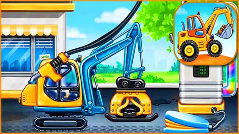 🔴 Truck games for kids - House Construction #1 | GAMES FOR KIDS | AnyGameplay - YouTube