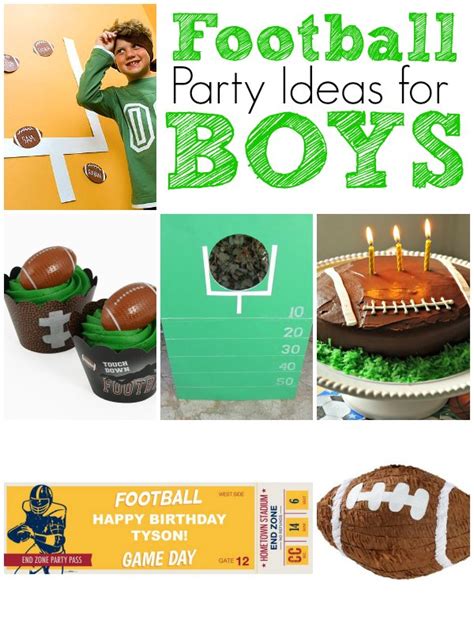 Football Birthday Party for Boys - The Kennedy Adventures!