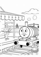 Thomas The Train Coloring Pages Printable For Kids sketch template