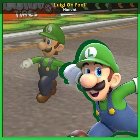 Luigi On Foot [Mario Kart Wii] [Mods]