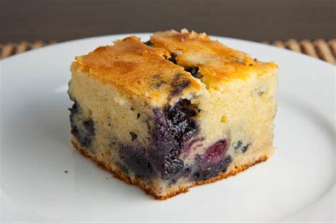 Blueberry Mochi Cake - Closet Cooking