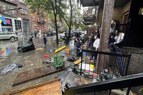 New York City Works To Dry Out After Heavy Rain, Flooding