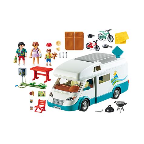 PLAYMOBIL CAMPER CON FAMIGLIA IN VACANZA 70088 | GIOCHI DI CLEM