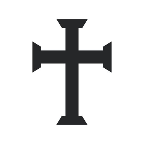 Cross religion god vector illustration icon. Symbol christianity and ...