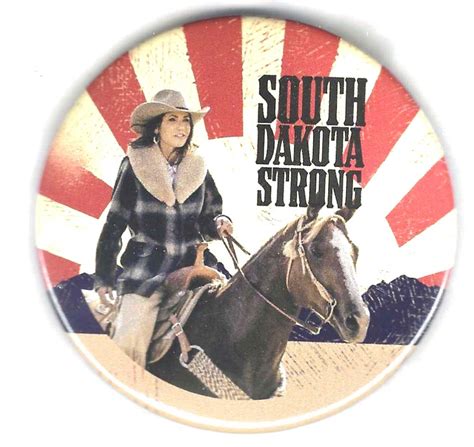 South Dakota Strong (pic Kristi Noem on horse) - Political Junkie Store ...