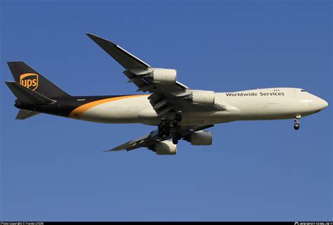 N608UP United Parcel Service (UPS) Boeing 747-8F Photo by Franky CHOW ...