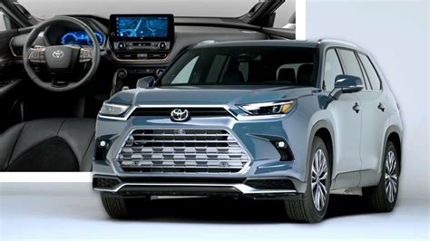 New 2024 Toyota Grand Highlander Has 13 Cupholders, 7 USB Ports, And Up To 362 HP | Carscoops