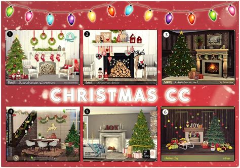 Christmas Decor Sims 4 Cc | Psoriasisguru.com