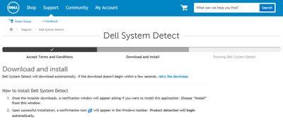 Download or Update Dell Drivers using Dell Update utility