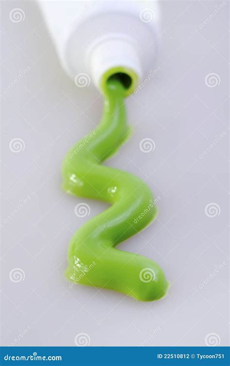 Tooth paste stock photo. Image of medicine, closeup, green - 22510812