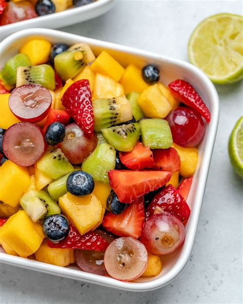 Quick + Easy Fruit Salad | Clean Food Crush