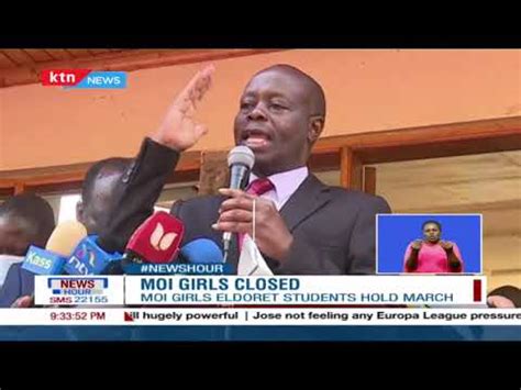 Moi girls high school Eldoret closed indefinitely after students demonstrated over management ...