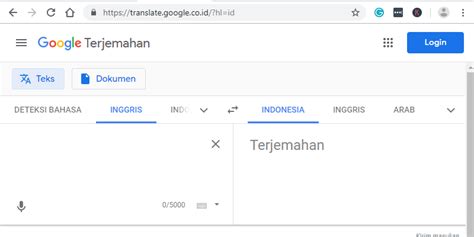 Google translate indonesia english terjemahan - lasopadot