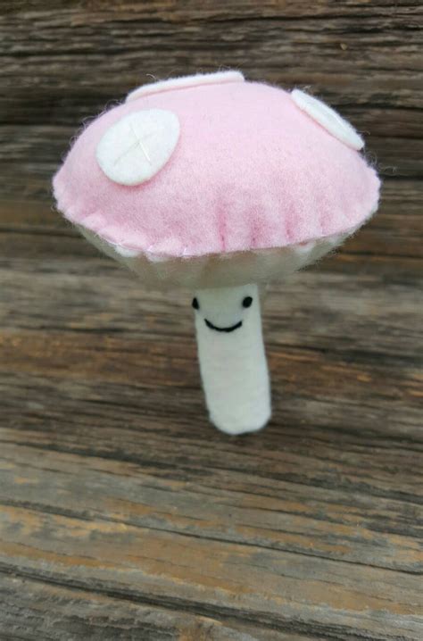 Magic Mushroom PDF Pattern and Tutorial With High Quality Photos, Felt Mushroom Plushie PDF ...