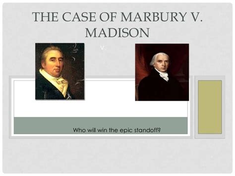 Marbury v. madison