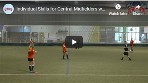 Central Midfielder Drill - Soccer Toolbox