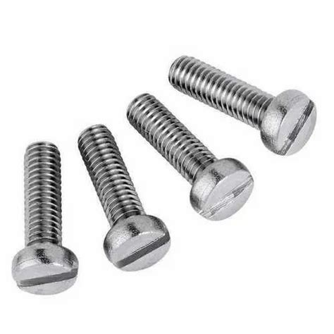 Stainless Steel SS CH HEAD SCREW, Packaging Type: Box, Size: M4 To M10 ...