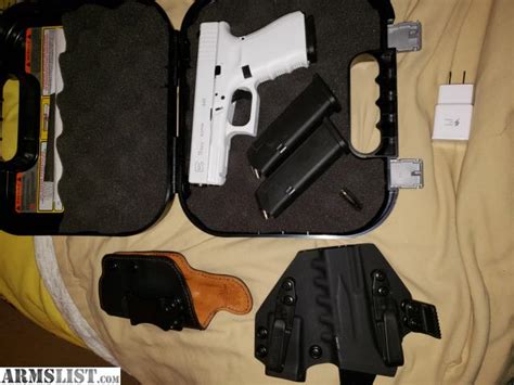 ARMSLIST - For Sale: White Glock 19