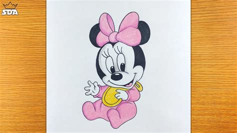 How To Draw Baby Minnie Mouse Step By Step - Infoupdate.org