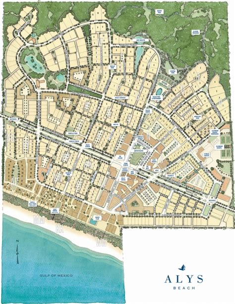 Alys Beach Florida Map | Printable Maps