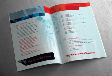 Research Company Booklet Design - Brochure Design and Printing - Brochure Design Agency