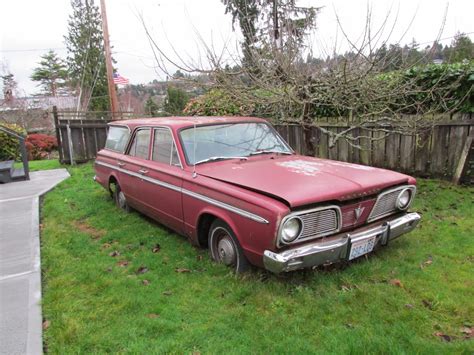 Seattle's Classics: 1966 Plymouth Valiant Wagon