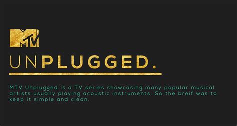 Mtv Unplugged on Behance