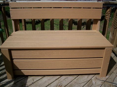 TRU TALES FEATS: DECK STORAGE BENCH