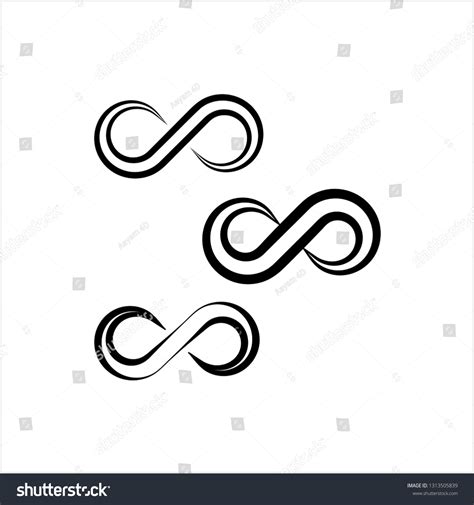 Infinity Sign Design Vector Art Illustration Stock Vector (Royalty Free ...