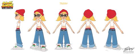 tommykinnerup - Character Designs for Subway Surfers The Animated Series