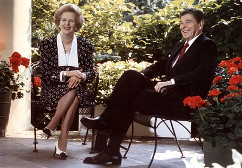 Margaret Thatcher Ronald Reagan