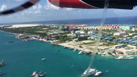 TMA DHC-6 Twin Otter Waterplane takeoff from Malé Airport - YouTube