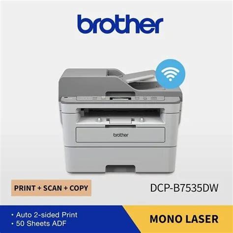 Brother DCP-B7535DW Multi-Function Monochrome Laser Printer, For Office ...