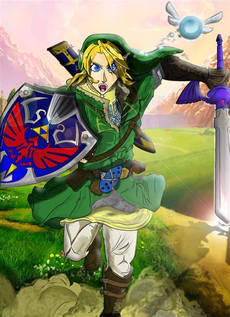 Link de ocarina of time by frankryuzaki on DeviantArt