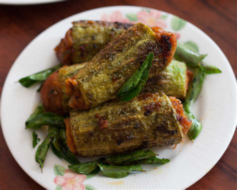 Bharwa Karela With Sweet Potato Filling Recipe by Archana's Kitchen