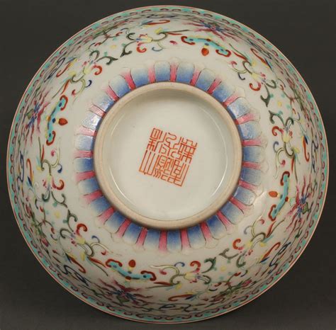 Lot 262: Chinese Porcelain Famille Rose Bowl | Case Auctions