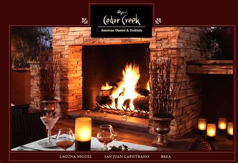 cedar creek inn - Brea.... This place is great.. Ambiance, pricing, menu. They made us a seafood ...